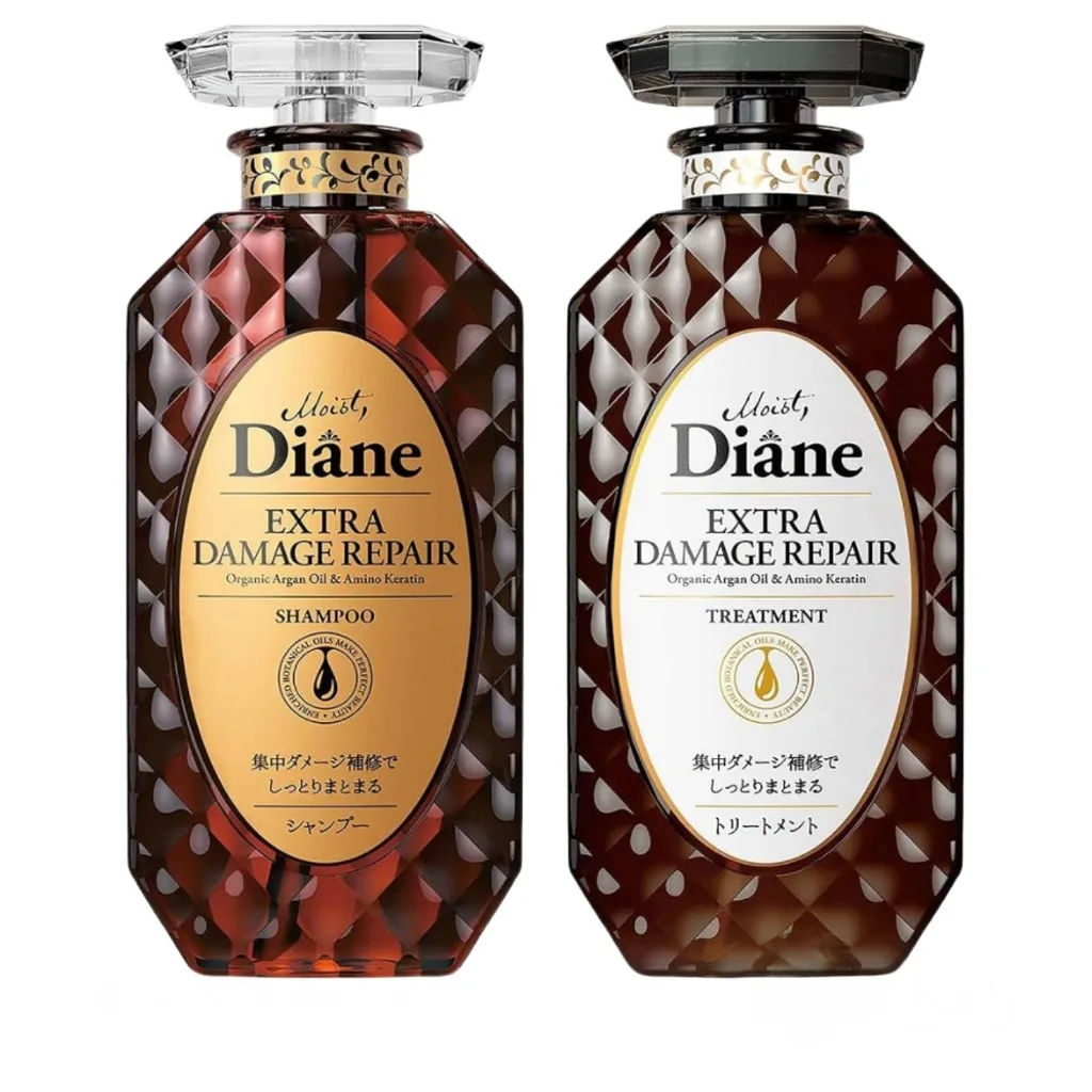 Moist Diane Extra Damage Repair Shampoo+Conditioner Bottle (450ml+450ml) Combo