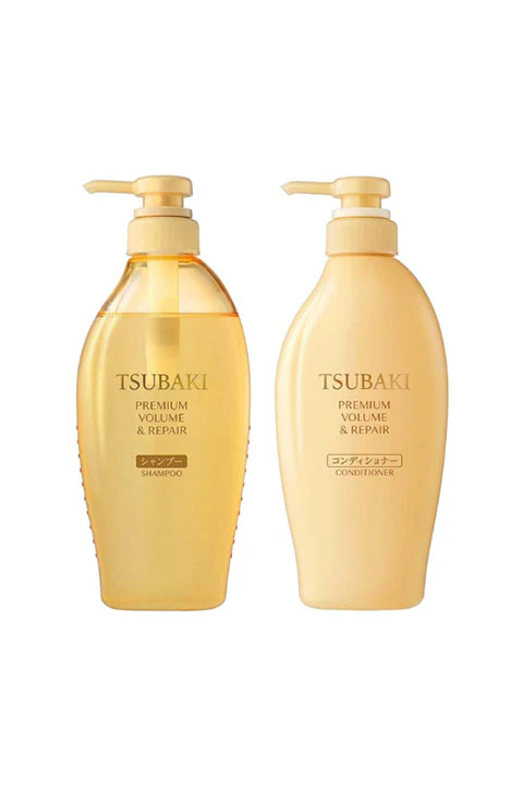 Tsubaki Premium volume & Repair set Shampoo 450ml & conditioner 450ml